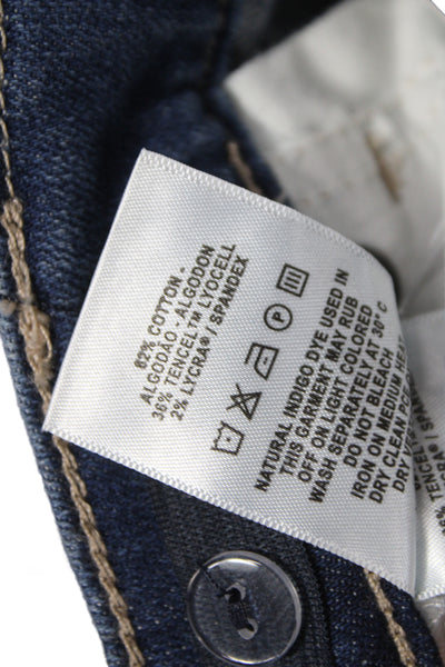 DL 1961 Boys Button Closure Straight Leg Denim Pants Size 16