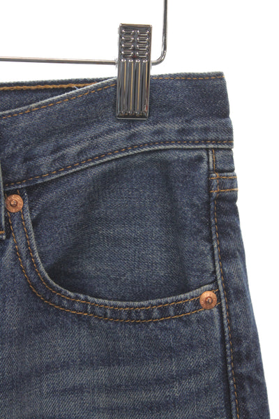 Levi Strauss & Co Mens Straight Jeans Dark Blue 100% Cotton High Rise Size 26