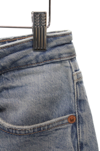 Zara Womens Boyfriend Mom High Rise Light Blue Jeans Size 6