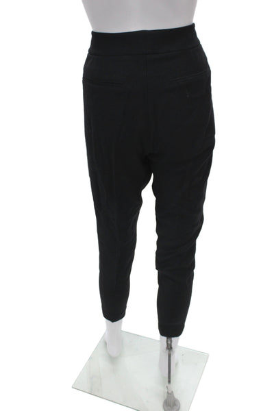 Helmut Lang Women Black Harem Ankle Pants Size 4