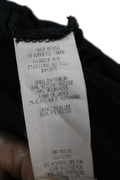 Helmut Lang Women Black Harem Ankle Pants Size 4