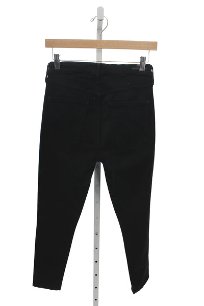 Citizens of Humanity Womens Skinny Ankle Jeans Black Size 29