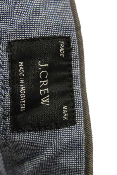 J Crew Men Chinos Dark Gray Button Size 30