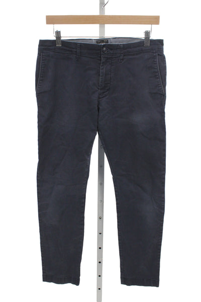 J Crew Mens Chino Pants Dark Blue Size 30