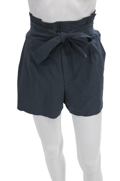 Athleta Unisex Dark Blue Solid Beach Shorts Size 14