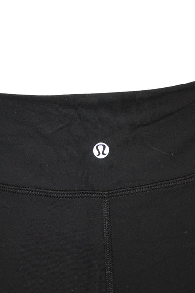 Lululemon Womens Sweat Shorts Black Size 10