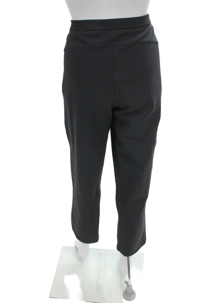 Lululemon Womens Ankle Cropped Dress Pants Black Size 12