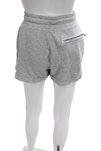 Sincerely Jules For Bandier Unisex Sweat Shorts Gray Drawstring Size M