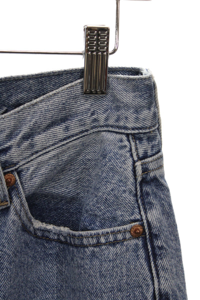 Pistola Women Straight Cropped Hi Rise Blue Jeans Size 28
