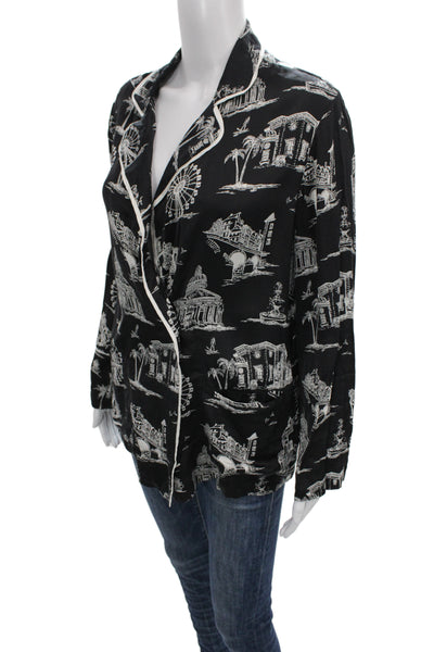 Maje Women Long Sleeve Top Size 1