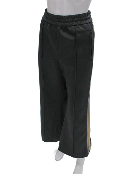 Marc Jacobs Women Black Sweatpants Zip Closure Designer Size L