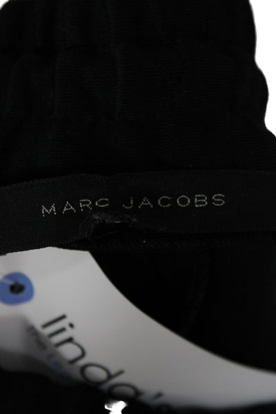 Marc Jacobs Women Black Sweatpants Zip Closure Designer Size L