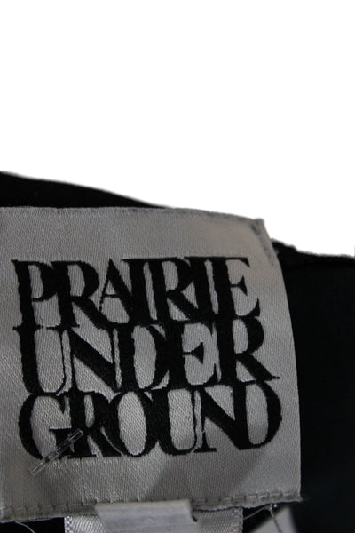 Prairie Underground Women Sleeveless Jumpsuit Black 55% Rayon 45% Cotton Size M