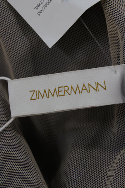 Zimmermann Womens Sleeveless Jumpsuit Size 10