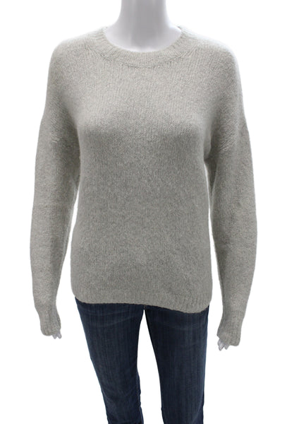 Hartford Unisex Gray Alpaca Blend Pullover Size 1