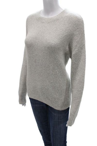Hartford Unisex Gray Alpaca Blend Pullover Size 1