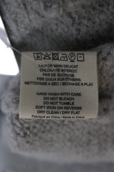 Hartford Unisex Gray Alpaca Blend Pullover Size 1