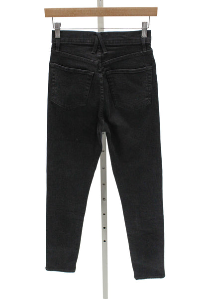 Slvrlake Womens Black Ankle Skinny Jeans Size 25