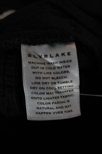 Slvrlake Womens Black Ankle Skinny Jeans Size 25