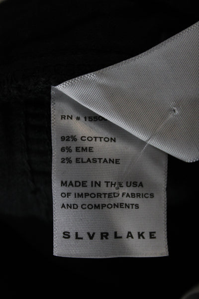 Slvrlake Womens Black Ankle Skinny Jeans Size 25