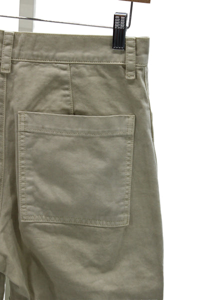 Velvet by Graham & Spencer Unisex Cargo Cropped Beige Cotton Pants Size 2