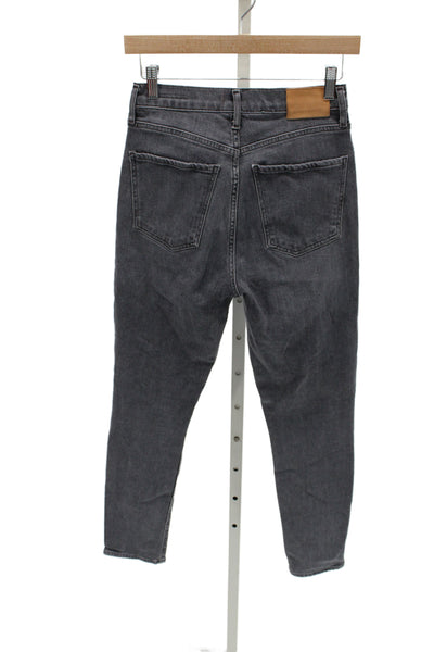 Citizens of Humanity Womens Dark Gray High Waist Cropped Ankle Jeans Size 25