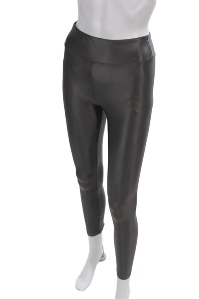 Monrow Womens Army Black Cargo Jogger Pants Drawstring Size M