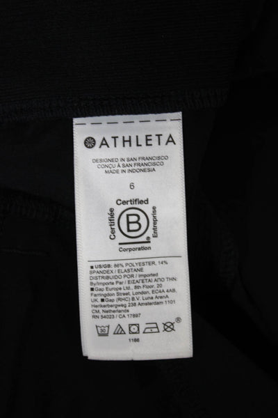 Athleta Womens Black Jogger Pants Size 6