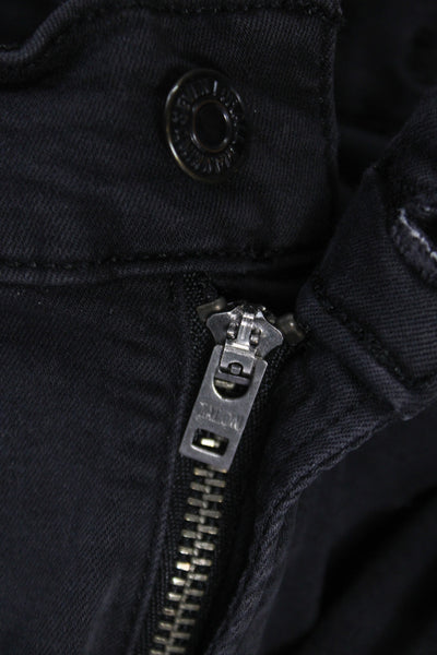 7 For All Mankind Mens Skinny Black Jeans Size 30