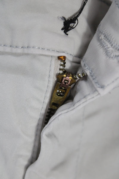 AG Adriano Goldschmied Mens Beige Chino Shorts 97.5% Cotton Size 36