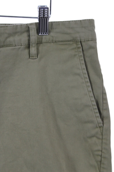 AG Adriano Goldschmied Mens Chino Shorts Green Size 36