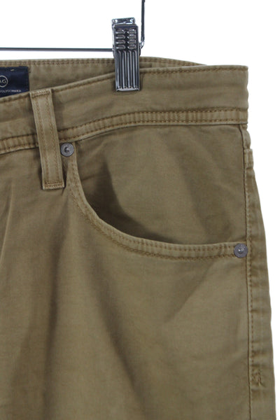 AG Adriano Goldschmied Men Tan Chinos Size 34