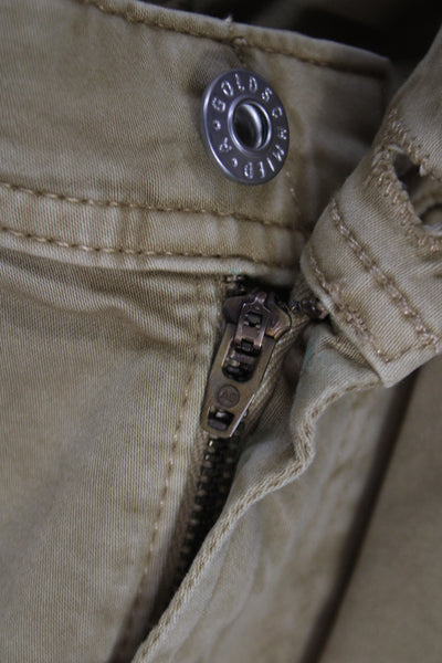 AG Adriano Goldschmied Men Tan Chinos Size 34