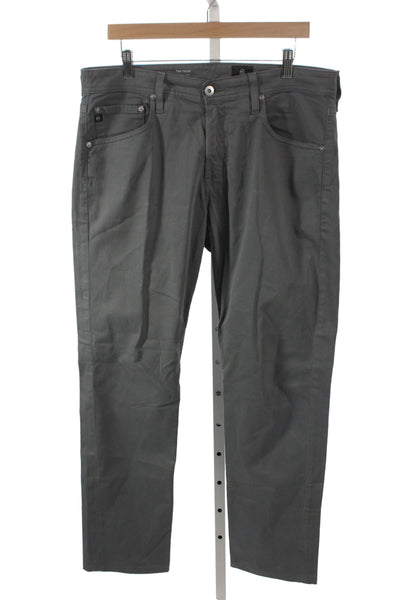 AG Adriano Goldschmied Mens Chino Pants Dark Gray Size 34