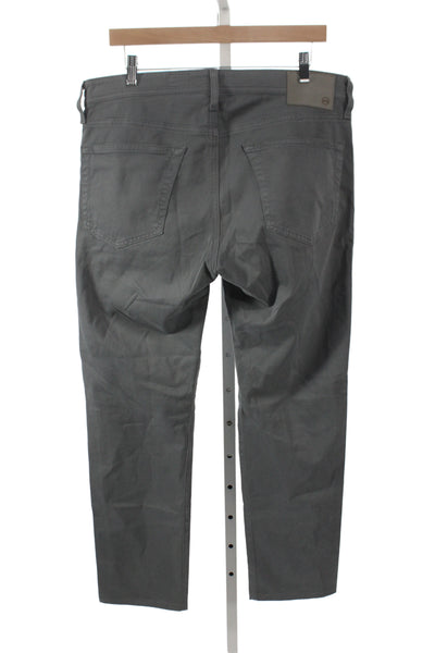 AG Adriano Goldschmied Mens Chino Pants Dark Gray Size 34