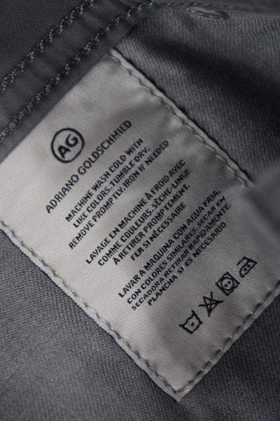AG Adriano Goldschmied Mens Chino Pants Dark Gray Size 34