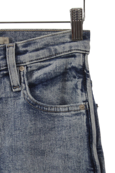 Hudson Womens Blue Wide Leg Jeans High Rise Button Fly 30 Inseam Size 23
