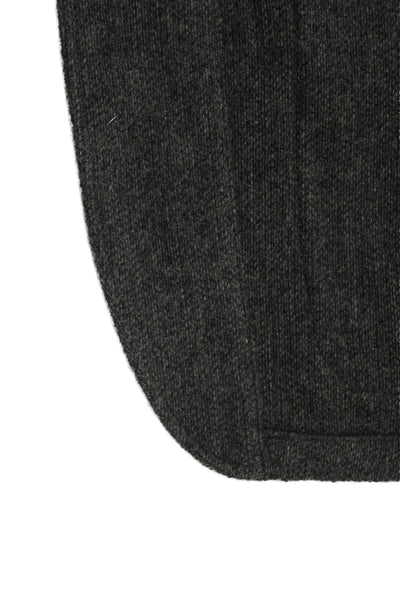 Wallace & Barnes Mens Gray Wool Sport Coat Collared Button Size 38