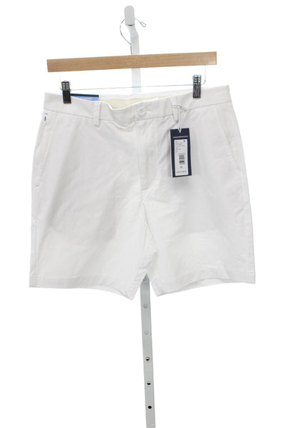 Vineyard Vines Mens Chino Shorts White Cotton Blend Size 31