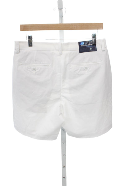 Vineyard Vines Mens Chino Shorts White Cotton Blend Size 31