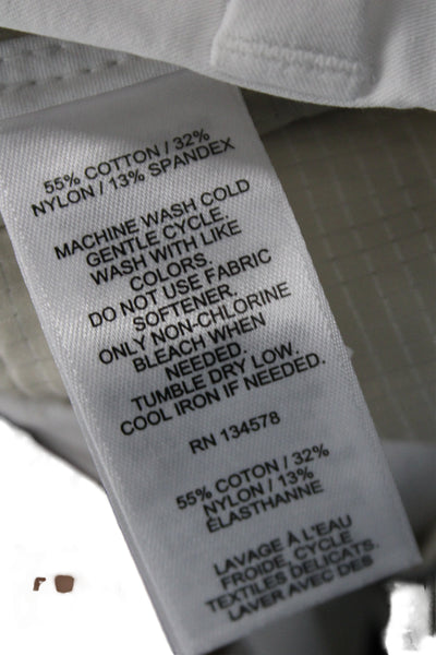 Vineyard Vines Mens Chino Shorts White Cotton Blend Size 31
