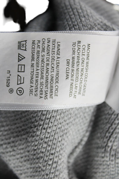 Polo Ralph Lauren Unisex Gray Zip Mock Neck Hoodie Size M