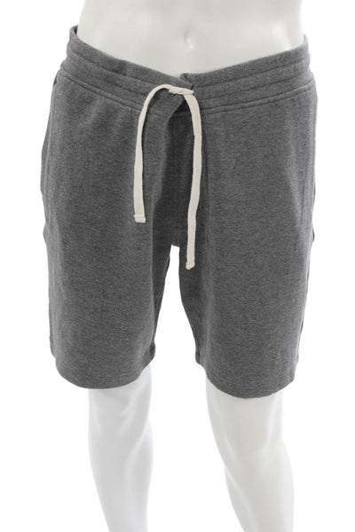 Goodfellow Mens Sweat Shorts Gray Drawstring Solid Size M
