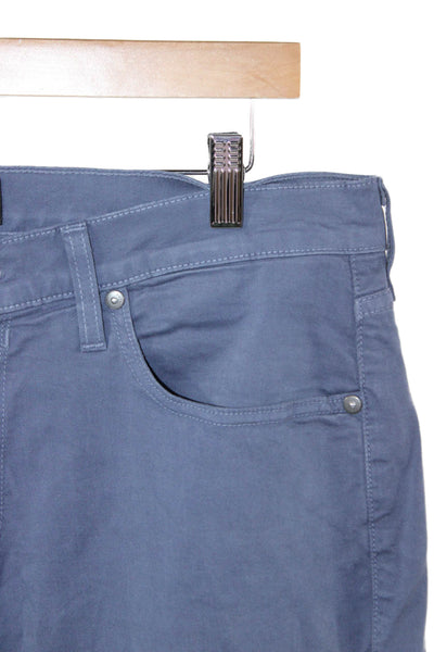 Paige Black Label Mens Chinos Blue Cotton Size 34