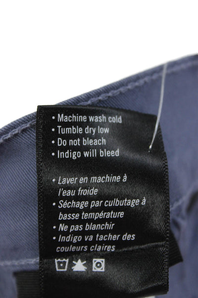Paige Black Label Mens Chinos Blue Cotton Size 34