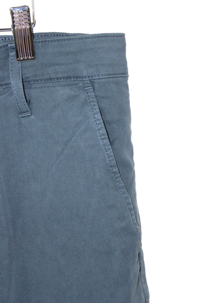AG Adriano Goldschmied Mens Chinos Dark Gray Button Size 34