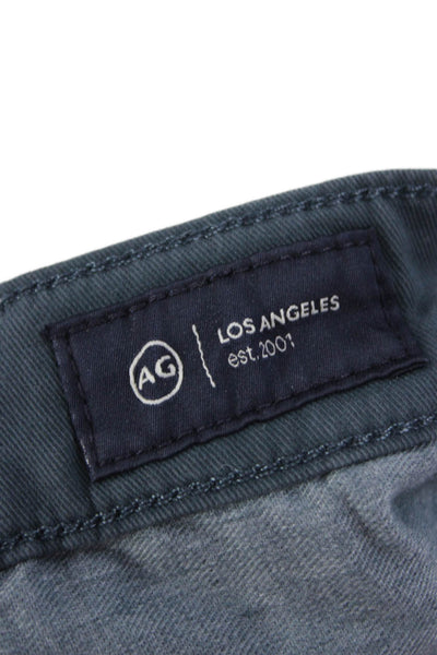 AG Adriano Goldschmied Mens Chinos Dark Gray Button Size 34
