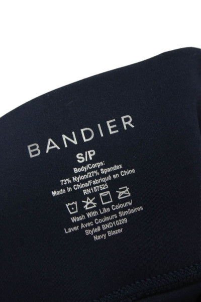 Bandier Women Ankle Leggings Dark Blue Size S