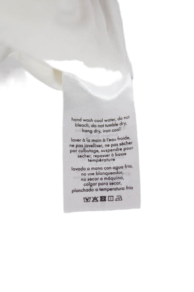 We Wore What Womens Harem Pants White Petite Size S