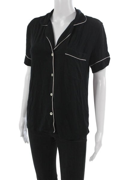 Eberjey Womens Tops Short Sleeve Size XS
